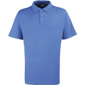 (S, Royal) Premier Mens Stud Heavyweight Plain Pique Polo Shirt (S, Royal) Premier Mens Stud Heavyweight Plain Pique Polo Shirt