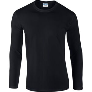 (XXL, Black) Gildan Unisex Adult Softstyle Plain Long-Sleeved T-Shirt (XXL, Black) Gildan Unisex Adult Softstyle Plain Long-Sleeved T-Shirt