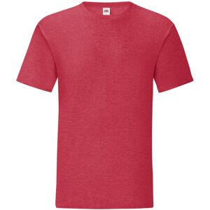 (XL, Heather Red) Fruit Of The Loom Mens Iconic T-Shirt (Pack Of 5) (XL, Heather Red) Fruit Of The Loom Mens Iconic T-Shirt (Pack Of 5)
