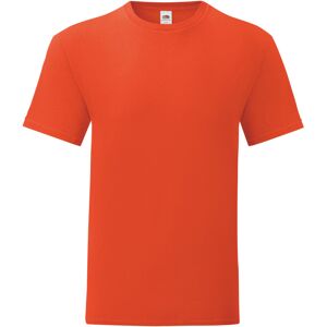 (XL, Flame Orange) Fruit Of The Loom Mens Iconic T-Shirt (Pack Of 5) (XL, Flame Orange) Fruit Of The Loom Mens Iconic T-Shirt (Pack Of 5)