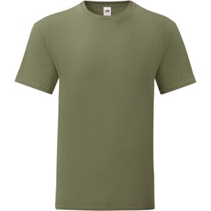 (XL, Classic Olive Green) Fruit Of The Loom Mens Iconic T-Shirt (Pack Of 5) (XL, Classic Olive Green) Fruit Of The Loom Mens Iconic T-Shirt (Pack Of 5)