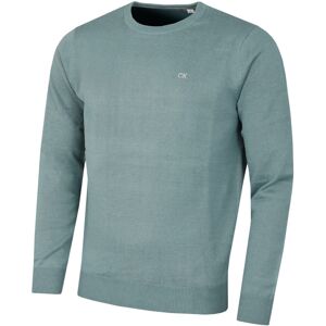 (XL, Sage) Calvin Klein Mens 2022 Crew Neck Cotton Breathable Golf Sweater (XL, Sage) Calvin Klein Mens 2022 Crew Neck Cotton Breathable Golf Sweater