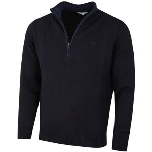 (XXXXXL, Midnavy) Calvin Klein Mens 2023 Knit Cotton 1/2 Zip Golf CK Top Sweater (XXXXXL, Midnavy) Calvin Klein Mens 2023 Knit Cotton 1/2 Zip Golf CK Top Sweater