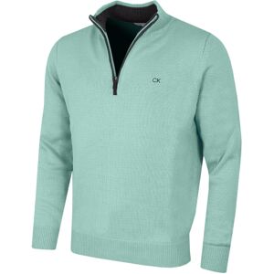 (XXXXXL, Sage) Calvin Klein Mens 2023 Knit Cotton 1/2 Zip Golf CK Top Sweater (XXXXXL, Sage) Calvin Klein Mens 2023 Knit Cotton 1/2 Zip Golf CK Top Sweater