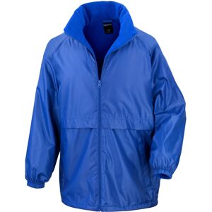 (M, Royal) Result Mens Core Adult DWL Jacket (With Fold Away Hood) (M, Royal) Result Mens Core Adult DWL Jacket (With Fold Away Hood)