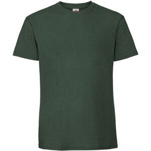 (S, Bottle Green) Fruit of the Loom Mens Iconic Premium Ringspun Cotton T-Shirt (S, Bottle Green) Fruit of the Loom Mens Iconic Premium Ringspun Cotton T-Shirt