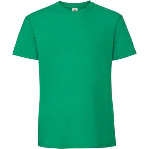 (M, Kelly Green) Fruit of the Loom Mens Iconic Premium Ringspun Cotton T-Shirt (M, Kelly Green) Fruit of the Loom Mens Iconic Premium Ringspun Cotton T-Shirt