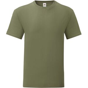 (XL, Classic Olive) Fruit of the Loom Mens Iconic Premium Ringspun Cotton T-Shir (XL, Classic Olive) Fruit of the Loom Mens Iconic Premium Ringspun Cotton T-Shir