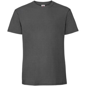(XL, Light Graphite) Fruit of the Loom Mens Iconic Premium Ringspun Cotton T-Shi (XL, Light Graphite) Fruit of the Loom Mens Iconic Premium Ringspun Cotton T-Shi