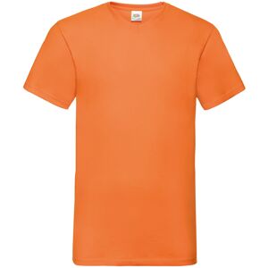 (XL, Orange) Fruit Of The Loom Mens Valueweight V-Neck, Short Sleeve T-Shirt (XL, Orange) Fruit Of The Loom Mens Valueweight V-Neck, Short Sleeve T-Shirt