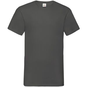 (M, Light Graphite) Fruit Of The Loom Mens Valueweight V-Neck, Short Sleeve T-Sh (M, Light Graphite) Fruit Of The Loom Mens Valueweight V-Neck, Short Sleeve T-Sh