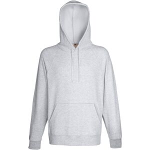 (XL, Heather Grey) Fruit Of The Loom Mens Lightweight Hooded Sweatshirt / Hoodie (XL, Heather Grey) Fruit Of The Loom Mens Lightweight Hooded Sweatshirt / Hoodie