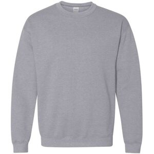 (L, Sport Grey) Gildan Heavy Blend Unisex Adult Crewneck Sweatshirt (L, Sport Grey) Gildan Heavy Blend Unisex Adult Crewneck Sweatshirt