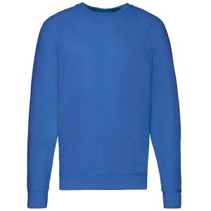 (M, Royal Blue) Fruit of the Loom Unisex Adult Lightweight Raglan Sweatshirt (M, Royal Blue) Fruit of the Loom Unisex Adult Lightweight Raglan Sweatshirt