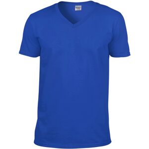 (S, Royal) Gildan Mens Soft Style V-Neck Short Sleeve T-Shirt (S, Royal) Gildan Mens Soft Style V-Neck Short Sleeve T-Shirt