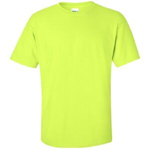 (M, New Safety Green) Gildan Mens Ultra Cotton Short Sleeve T-Shirt (M, New Safety Green) Gildan Mens Ultra Cotton Short Sleeve T-Shirt