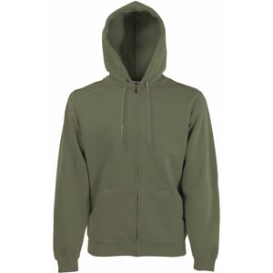 (L, Classic Olive) Fruit Of The Loom Mens Premium 70/30 Hooded Zip-Up Sweatshirt (L, Classic Olive) Fruit Of The Loom Mens Premium 70/30 Hooded Zip-Up Sweatshirt