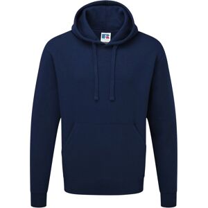 (S, French Navy) Russell Mens Authentic Hooded Sweatshirt / Hoodie (S, French Navy) Russell Mens Authentic Hooded Sweatshirt / Hoodie