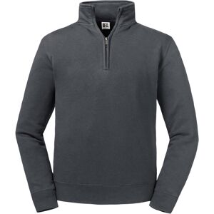 (XS, Convoy Grey) Russell Mens Authentic Quarter Zip Sweatshirt (XS, Convoy Grey) Russell Mens Authentic Quarter Zip Sweatshirt