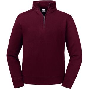 (XL, Burgundy) Russell Mens Authentic Quarter Zip Sweatshirt (XL, Burgundy) Russell Mens Authentic Quarter Zip Sweatshirt