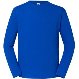 (S, Royal Blue) Fruit of the Loom Mens Iconic Premium Long-Sleeved T-Shirt (S, Royal Blue) Fruit of the Loom Mens Iconic Premium Long-Sleeved T-Shirt