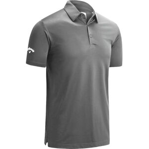 (XS, Grey) Callaway Mens Swing Tech Solid Colour Polo Shirt (XS, Grey) Callaway Mens Swing Tech Solid Colour Polo Shirt