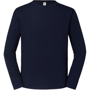 (XL, Deep Navy) Fruit of the Loom Mens Iconic 195 Premium Ringspun Cotton Long-S (XL, Deep Navy) Fruit of the Loom Mens Iconic 195 Premium Ringspun Cotton Long-S