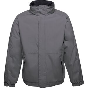 (XS, Seal Grey/Black) Regatta Mens Dover Waterproof Windproof Jacket (XS, Seal Grey/Black) Regatta Mens Dover Waterproof Windproof Jacket