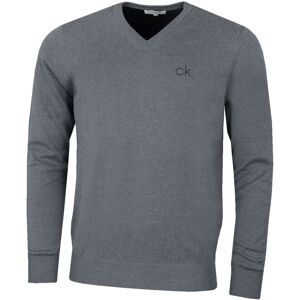 (3XL, Grey Marl) Calvin Klein Mens 2022 V-Neck Tour Durable Comfort Sweater (3XL, Grey Marl) Calvin Klein Mens 2022 V-Neck Tour Durable Comfort Sweater