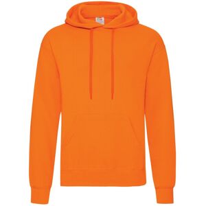 (XL, Orange) Fruit Of The Loom Mens Hooded Sweatshirt / Hoodie (XL, Orange) Fruit Of The Loom Mens Hooded Sweatshirt / Hoodie
