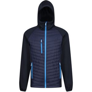 (3XL, Navy/French Blue) Regatta Mens Navigate Quilted Hybrid Jacket (3XL, Navy/French Blue) Regatta Mens Navigate Quilted Hybrid Jacket