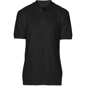 (M, Black) Gildan Softstyle Mens Short Sleeve Double Pique Polo Shirt (M, Black) Gildan Softstyle Mens Short Sleeve Double Pique Polo Shirt