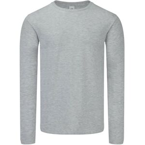 Fruit Of The Loom Mens Iconic 150 Long-Sleeved T-Shirt Fruit Of The Loom Mens Iconic 150 Long-Sleeved T-Shirt
