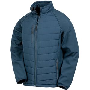 (M, Navy) Result Mens Black Compass Padded Soft Shell Jacket (M, Navy) Result Mens Black Compass Padded Soft Shell Jacket