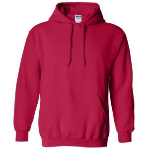 (M, Cherry Red) Gildan Heavy Blend Adult Unisex Hooded Sweatshirt / Hoodie (M, Cherry Red) Gildan Heavy Blend Adult Unisex Hooded Sweatshirt / Hoodie