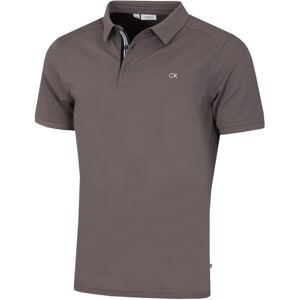 (XXL, Slate) Calvin Klein Mens Campus Sport Stretch Wicking Golf Polo Shirt (XXL, Slate) Calvin Klein Mens Campus Sport Stretch Wicking Golf Polo Shirt