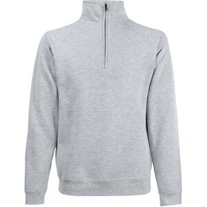 Fruit Of The Loom Mens Premium 70/30 Zip Neck Sweatshirt Fruit Of The Loom Mens Premium 70/30 Zip Neck Sweatshirt