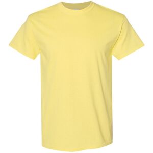 (L, Cornsilk) Gildan Mens Heavy Cotton Short Sleeve T-Shirt (L, Cornsilk) Gildan Mens Heavy Cotton Short Sleeve T-Shirt