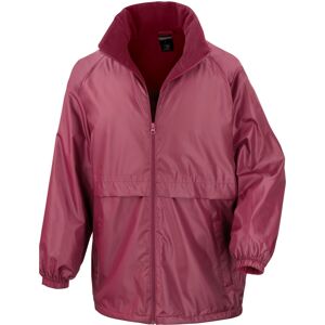 (M, Burgundy) Result Mens Core Adult DWL Jacket (With Fold Away Hood) (M, Burgundy) Result Mens Core Adult DWL Jacket (With Fold Away Hood)