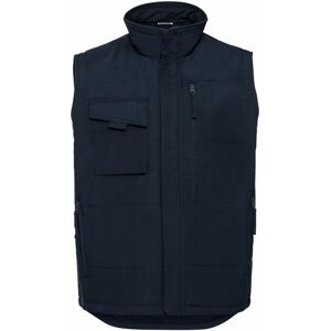 (2XL, French Navy) Russell Mens Workwear Gilet Jacket (2XL, French Navy) Russell Mens Workwear Gilet Jacket