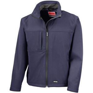 (2XL, Navy Blue) Result Mens Classic Softshell Breathable Jacket (2XL, Navy Blue) Result Mens Classic Softshell Breathable Jacket