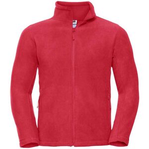 (L, Classic Red) Russell Mens Outdoor Fleece Jacket (L, Classic Red) Russell Mens Outdoor Fleece Jacket