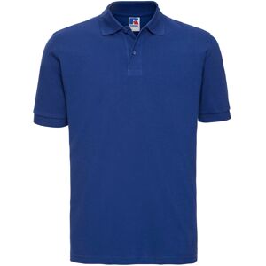 (XXL, Bright Royal Blue) Russell Mens Classic Cotton Pique Polo Shirt (XXL, Bright Royal Blue) Russell Mens Classic Cotton Pique Polo Shirt
