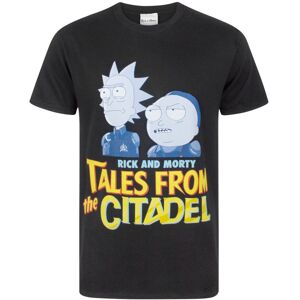 (XL, Black) Rick And Morty Mens Tales From The Citadel T-Shirt (XL, Black) Rick And Morty Mens Tales From The Citadel T-Shirt