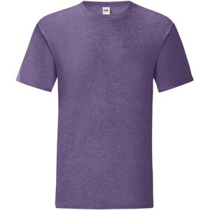 (M, Heather Purple) Fruit Of The Loom Mens Iconic T-Shirt (Pack Of 5) (M, Heather Purple) Fruit Of The Loom Mens Iconic T-Shirt (Pack Of 5)