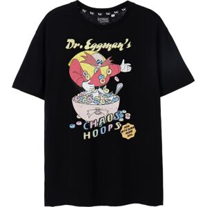 (XX-Large) Sonic the Hedgehog Short Sleeved T-Shirt (Mens Black) (XX-Large) Sonic the Hedgehog Short Sleeved T-Shirt (Mens Black)