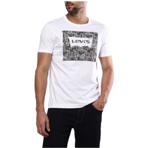 Levi's 52655 White Cotton Crew Neck T-shirt - T-shirt Levi's 52655 White Cotton Crew Neck T-shirt - T-shirt
