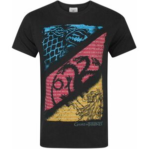 Game of Thrones Short Sleeved T-Shirt (Mens Black) Game of Thrones Short Sleeved T-Shirt (Mens Black)