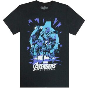 (XX-Large) Marvel Short Sleeved T-Shirt (Mens Black) (XX-Large) Marvel Short Sleeved T-Shirt (Mens Black)