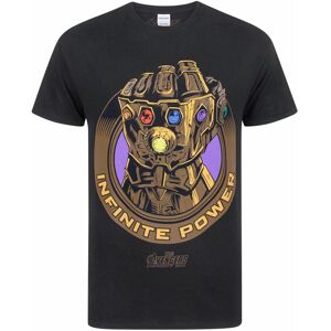 (XXX-Large) Marvel Short Sleeved T-Shirt (Mens Black) (XXX-Large) Marvel Short Sleeved T-Shirt (Mens Black)